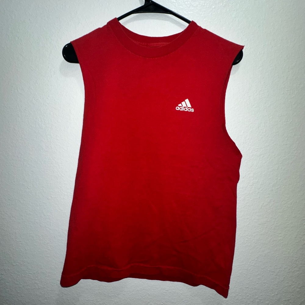 Adidas Bold Red Tank Top